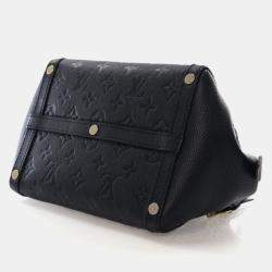 Pre Owned Louis Vuitton Black Monogram Empreinte Marais BB