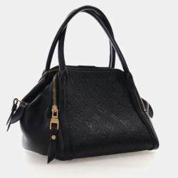 Pre Owned Louis Vuitton Black Monogram Empreinte Marais BB