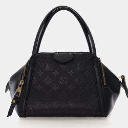 Pre Owned Louis Vuitton Black Monogram Empreinte Marais BB