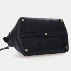 Pre Owned Louis Vuitton Black Monogram Empreinte Marais BB