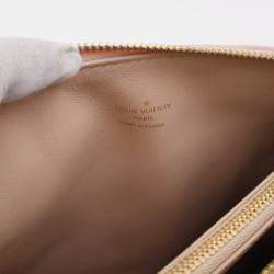 Pre Owned Louis Vuitton Monogram Embossed Lambskin Coussin PM