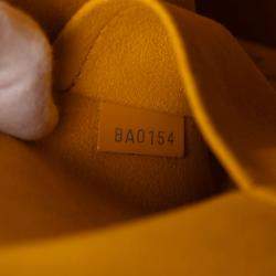 Pre Owned Louis Vuitton Yellow Epi Alma MM