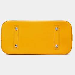 Pre Owned Louis Vuitton Yellow Epi Alma MM