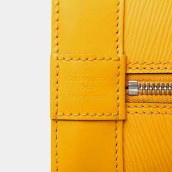 Pre Owned Louis Vuitton Yellow Epi Alma MM