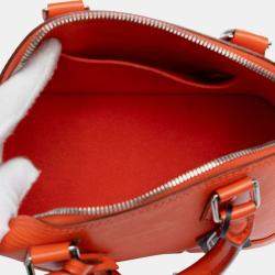 Pre Owned Louis Vuitton Orange Epi Alma BB