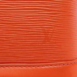 Pre Owned Louis Vuitton Orange Epi Alma BB
