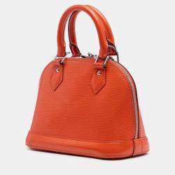 Pre Owned Louis Vuitton Orange Epi Alma BB