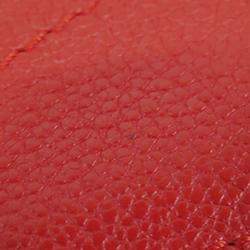 Pre Owned Louis Vuitton Brown Red Monogram Surene BB