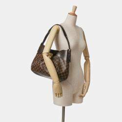 Pre Owned Louis Vuitton Brown Damier Ebene Sistina MM
