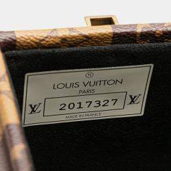 Pre Owned Louis Vuitton Brown Monogram Nigo Cotteville 40