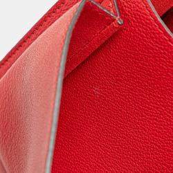 Pre Owned Louis Vuitton Red MyLockMe BB