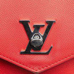 Pre Owned Louis Vuitton Red MyLockMe BB