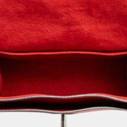 Pre Owned Louis Vuitton Red MyLockMe BB