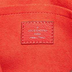 Pre Owned Louis Vuitton Red MyLockMe BB