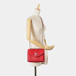 Pre Owned Louis Vuitton Red MyLockMe BB
