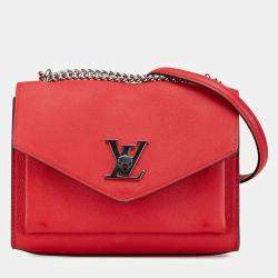 Pre Owned Louis Vuitton Red MyLockMe BB