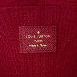 Pre Owned Louis Vuitton Brown Monogram Pochette Felicie