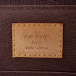 Pre Owned Louis Vuitton Purple Monogram Vernis Alma BB