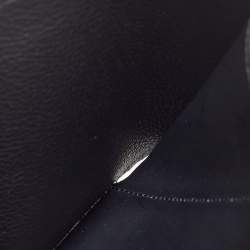 Pre Owned Louis Vuitton Black Monogram Empreinte Leather Victorine Wallet