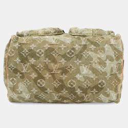 Pre Owned Louis Vuitton Monogrammed Denim Jasmine Handbag