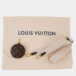Pre Owned Louis Vuitton Monogram Reverse Giant On-The-Go Pm Handbag