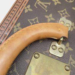 Pre Owned Louis Vuitton Trunk Monogram Visten 70 Case Bag Boston