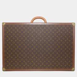 Pre Owned Louis Vuitton Trunk Monogram Visten 70 Case Bag Boston