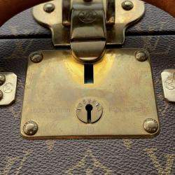Pre Owned Louis Vuitton Trunk Monogram Visten 70 Case Bag Boston