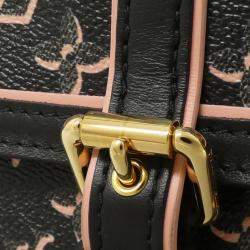 Pre Owned Louis Vuitton Fall For You OnTheGo Black Coated Canvas MM Handbag