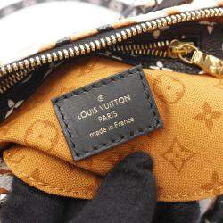 Pre Owned Louis Vuitton Speedy Bandouliere 25 LV Crafty  Orange/Multicolor Coated Canvas Monogram Giant Handbag