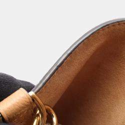 Pre Owned Louis Vuitton Neonoe MM  Brown/White Monogram Empreinte Leather Shoulder Bag