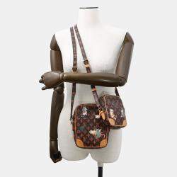 Pre Owned Louis Vuitton Monogram Catgram Transformed Panam Set Shoulder Bag