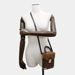 Pre Owned Louis Vuitton Brown Monogram Reverse Camera Box Handbag
