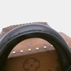 Pre Owned Louis Vuitton Brown Monogram Reverse Camera Box Handbag