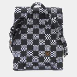 Pre Owned Louis Vuitton Damier Distorted Steamer Xs Shoulder Bag