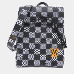 Pre Owned Louis Vuitton Damier Distorted Steamer Xs Shoulder Bag