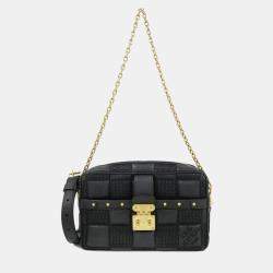 Pre Owned Louis Vuitton Damier Giant Troca Pm Shoulder Bag