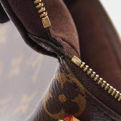 Pre Owned Louis Vuitton Mini Bum Bag  Handbag  Coated Canvas And Leather  Monogram  Brown