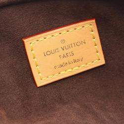 Pre Owned Louis Vuitton Mini Bum Bag  Handbag  Coated Canvas And Leather  Monogram  Brown
