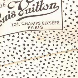 Pre Owned Louis Vuitton Neverfull Mm Tote Bag  Coated Canvas-Coated Canvas And Leather  Monogram Wave  White/Brown