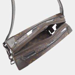 Pre Owned Louis Vuitton Monogram Chess Slim Soft Trunk Shoulder Bag