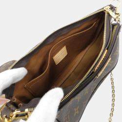 Pre Owned Louis Vuitton Monogram Multi Pochette Accessoires Shoulder Bag