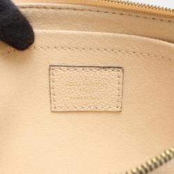 Pre Owned Louis Vuitton Multi Pochette Accessoires Shoulder Bag In Monogram Empreinte Leather  Ivory