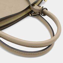 Pre Owned Louis Vuitton Monogram Empreinte Grand Palais MM HandbagTourterelle