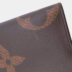 Pre Owned Louis Vuitton Monogram Reverse Shoulder Bag Giant On The Go MM