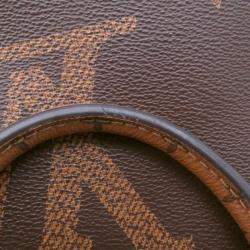 Pre Owned Louis Vuitton Monogram Reverse Shoulder Bag Giant On The Go MM