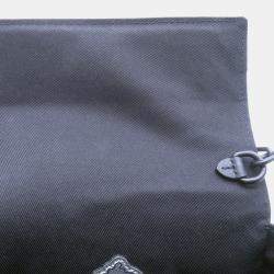 Pre Owned Louis Vuitton Monogram Eclipse Shoulder Bag With Lv X Yk Steamer Wearable Wallet Black