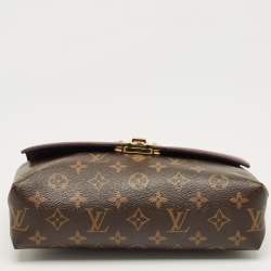 Pre Owned Louis Vuitton Bordeaux Monogram Canvas Saint Placide Bag