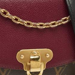 Pre Owned Louis Vuitton Bordeaux Monogram Canvas Saint Placide Bag