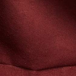 Pre Owned Louis Vuitton Bordeaux Monogram Canvas Saint Placide Bag